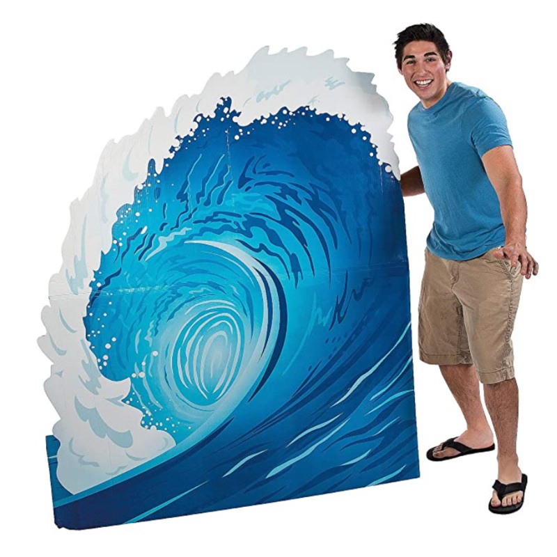 Surf Wave Standee 53" x 66"
