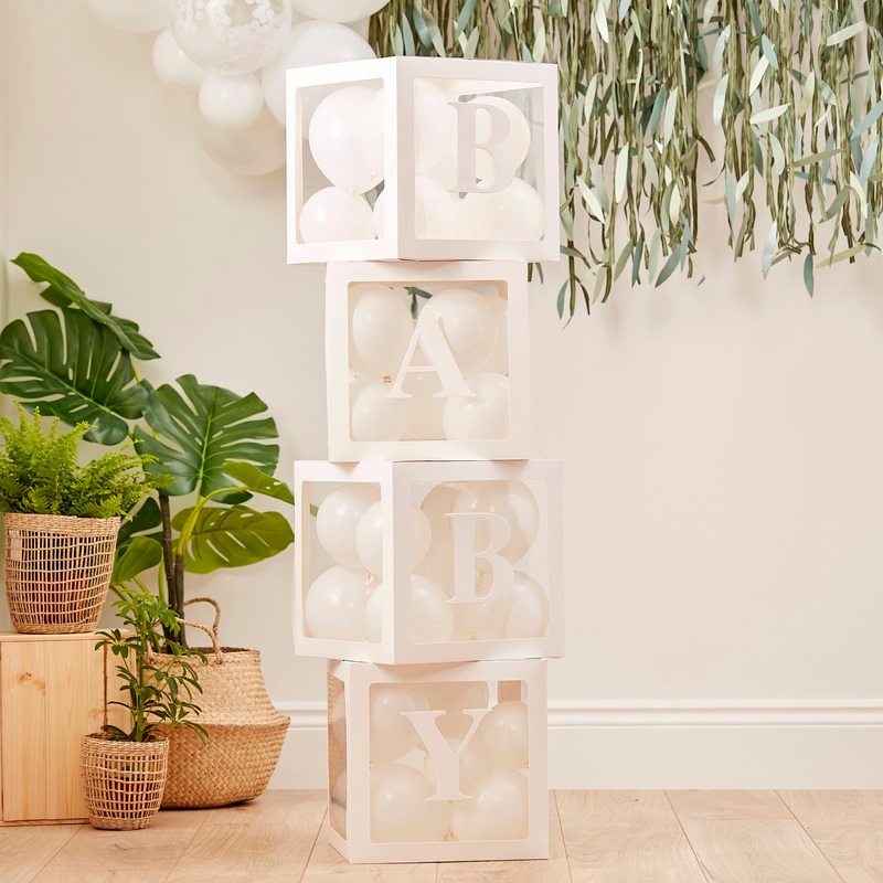 Baby Shower Baby Balloon Boxes