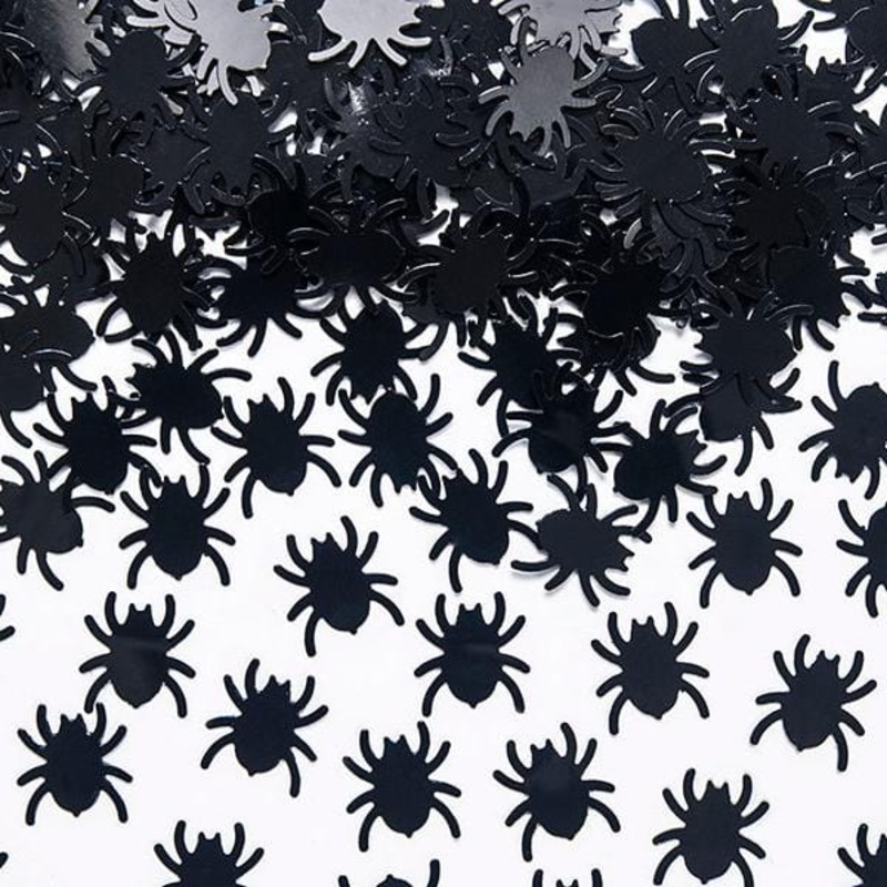 Halloween Black Spider Foil Confetti (15g)