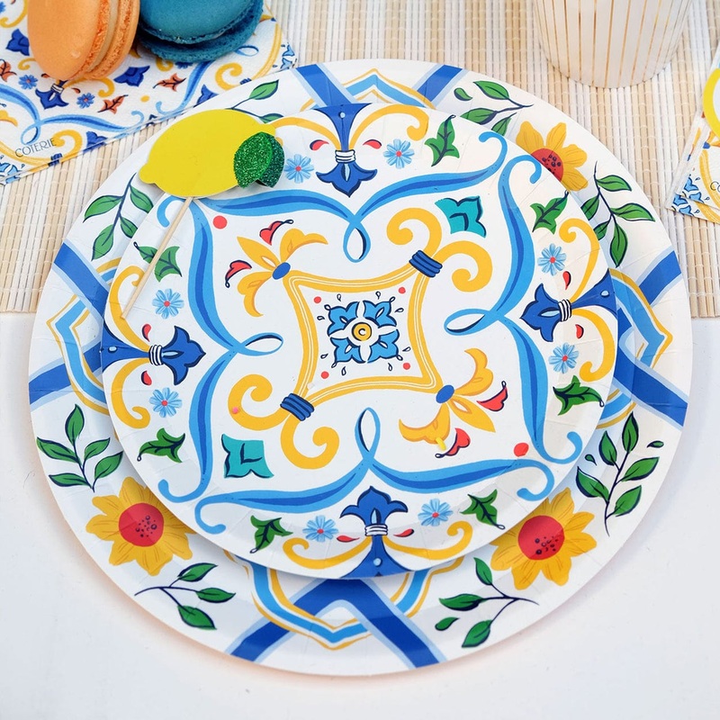 La Dolce Vita Small Party Plates x 10