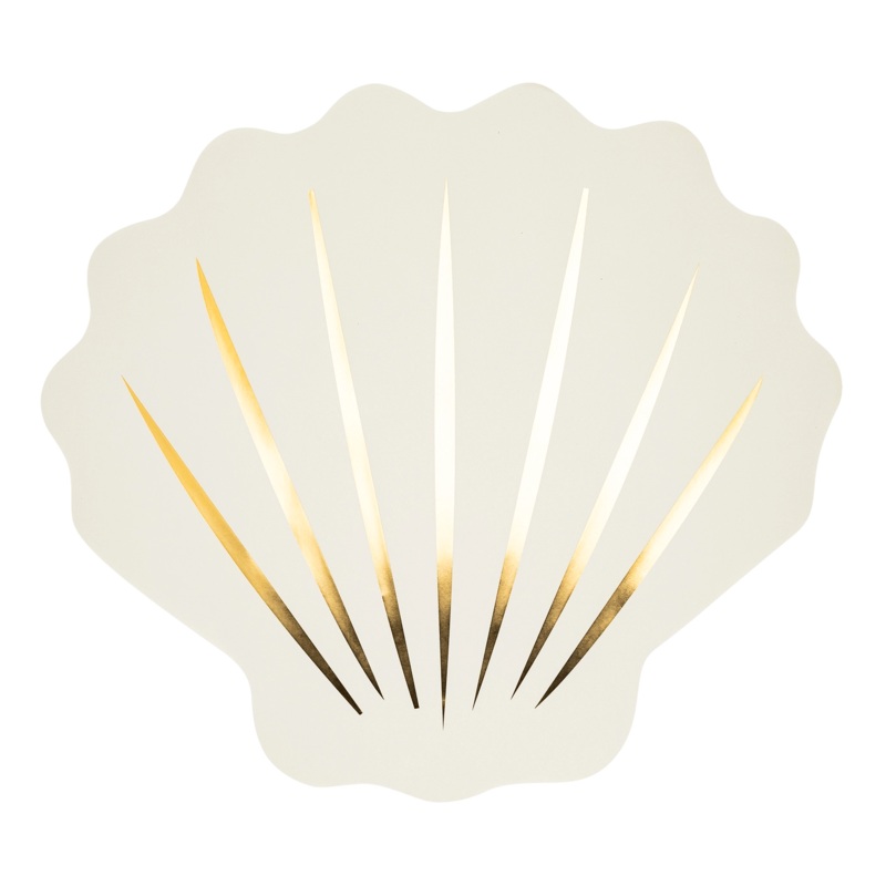 Seashell Party Paper Placemats x 12