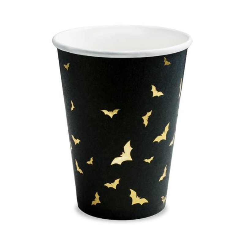 Trick or Treat Halloween Paper Cups x 6