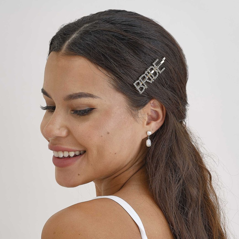 Hen Party Embellished Bride Hair Slide