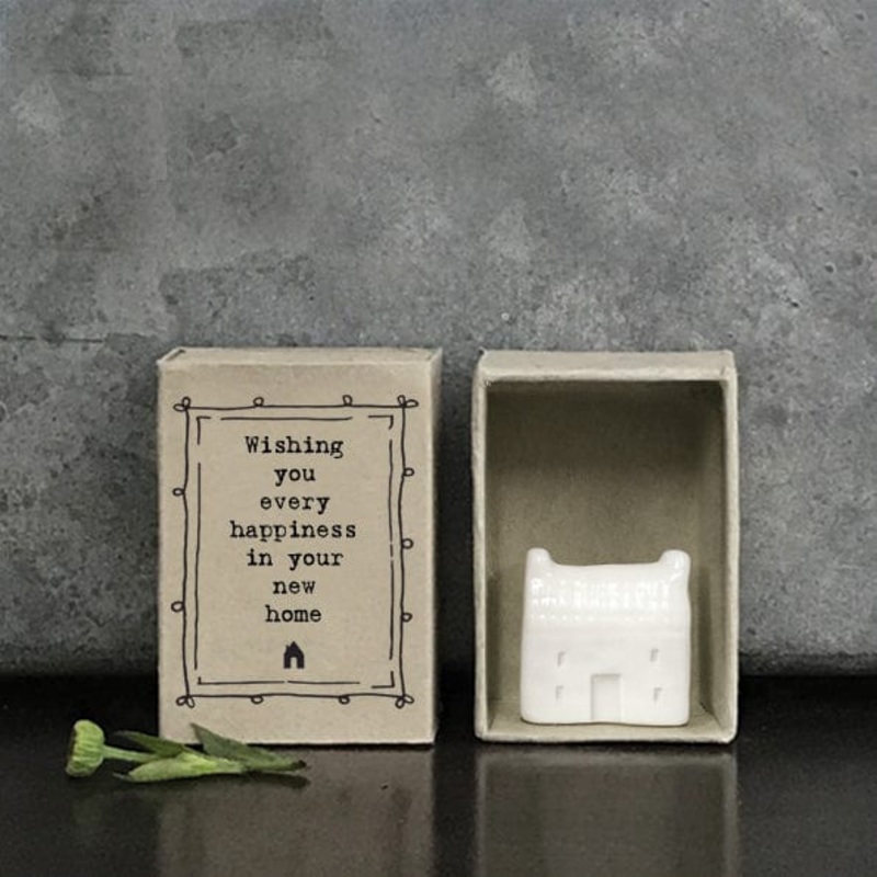 Matchbox Porcelain House Ornament