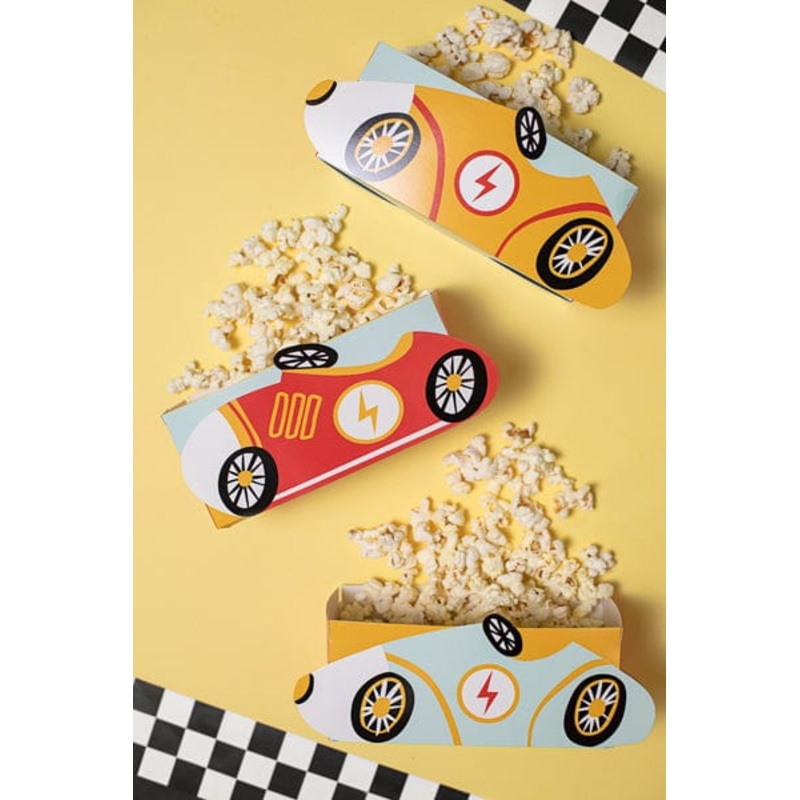 Racing Cars Snack Boxes (set of 3)