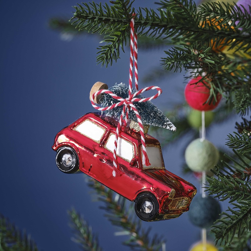 Red Car Christmas Ornament