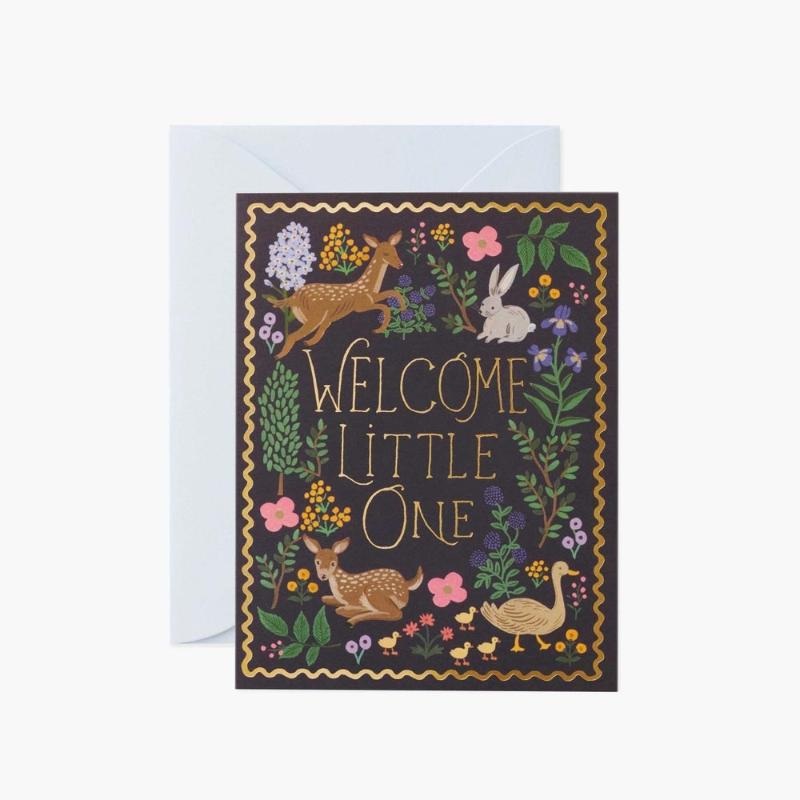 Woodland Welcome Card R. Paper & Co