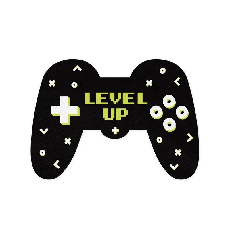Gamer Gamepad Napkin / 12 pcs.