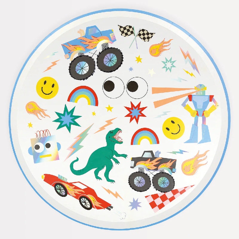 Toybox Icon Plate / 8 pcs.