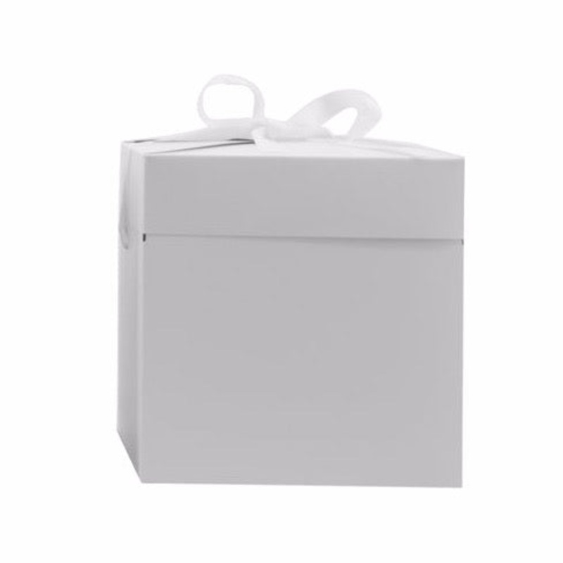 White Pop up gift box