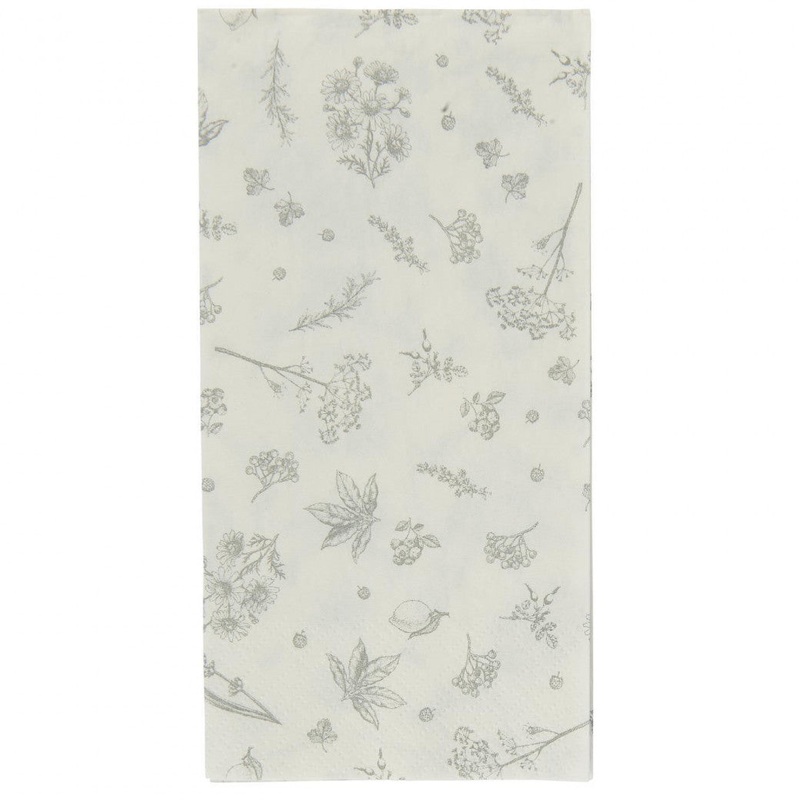 Nature Elements gray napkin / 16 pcs.