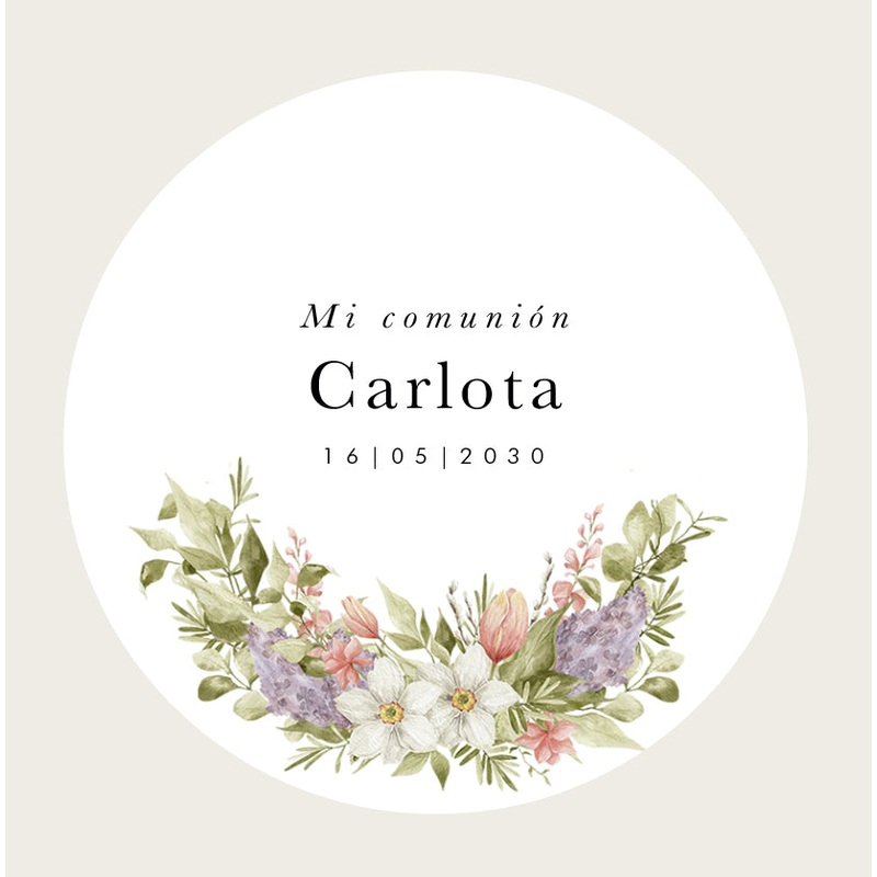 Spring Personalized Sticker