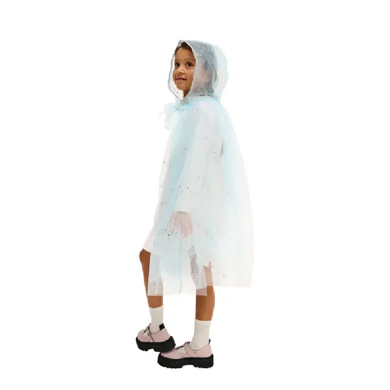 Turquoise Fairy Tulle Cape