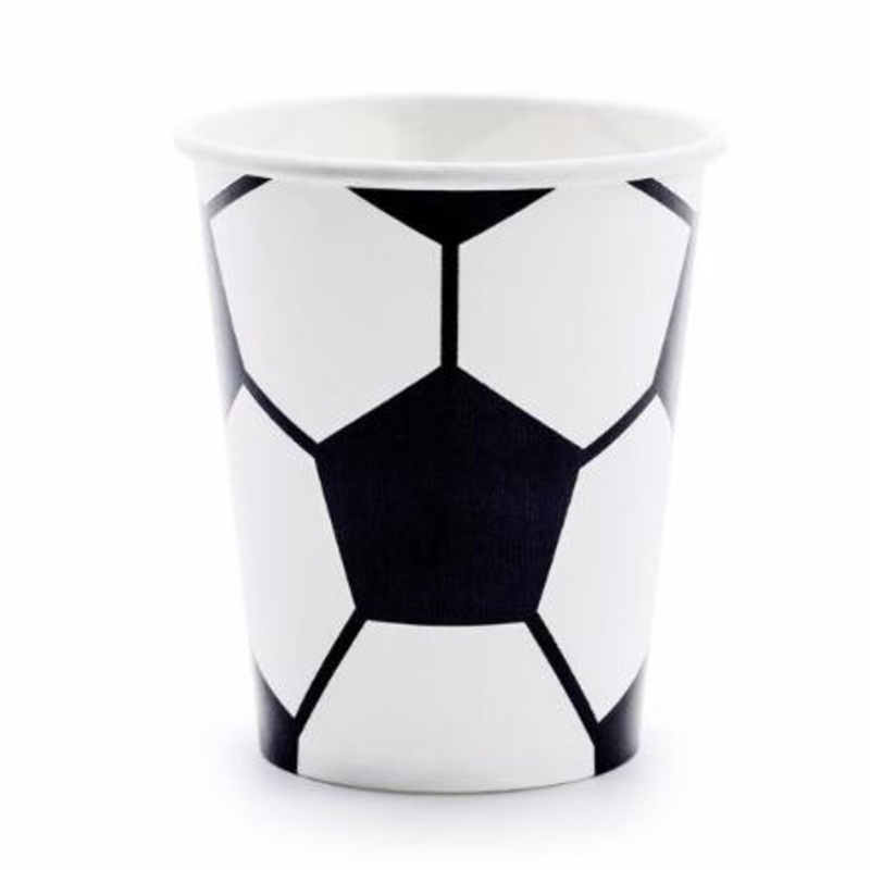 Soccer Cups / 6 pcs.