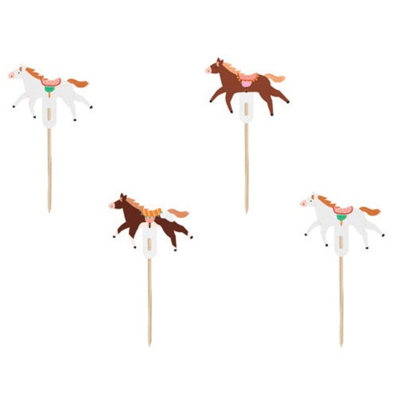 Spring Pony Toppers / 6 pcs.