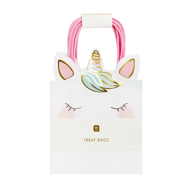 Unicorn paper bags / 6 pcs.