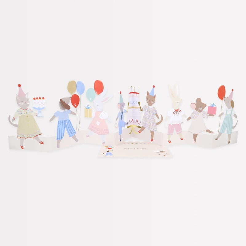 Animal Friends greeting card