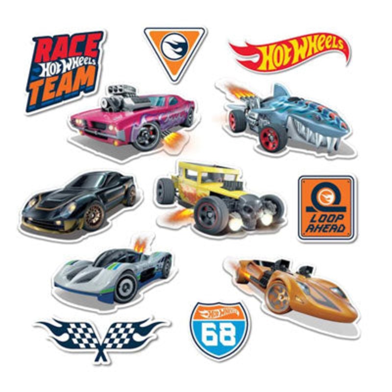 Hot Wheels Cut Outs pk12 (FSC)