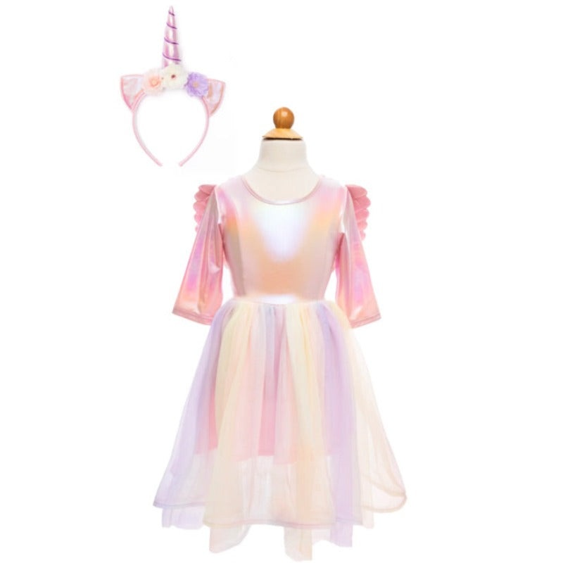 Pastel unicorn costume with headband