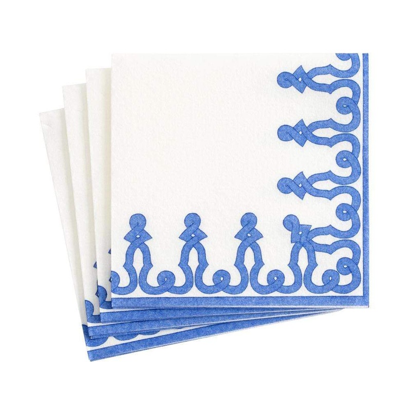 Riviera Blue Napkins / 15 pcs.
