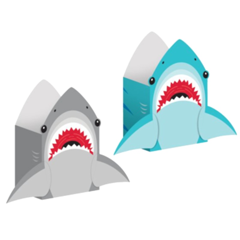 Shark Party Treat Bags pk8