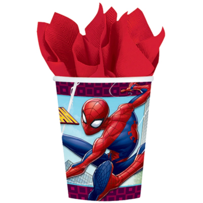Spiderman Party Cups