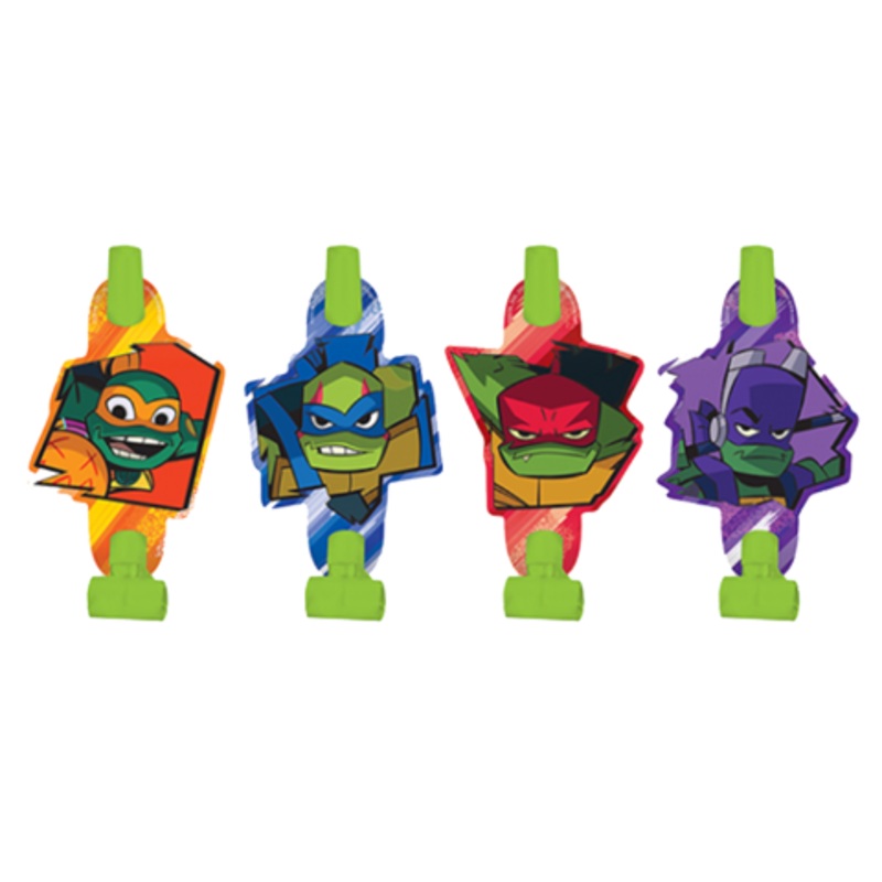 Teenage Mutant Ninja Turtles Party Blowers pk8