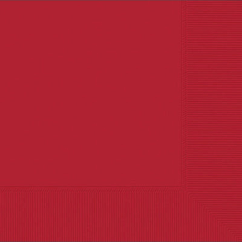 Apple Red Party Napkins Pk40
