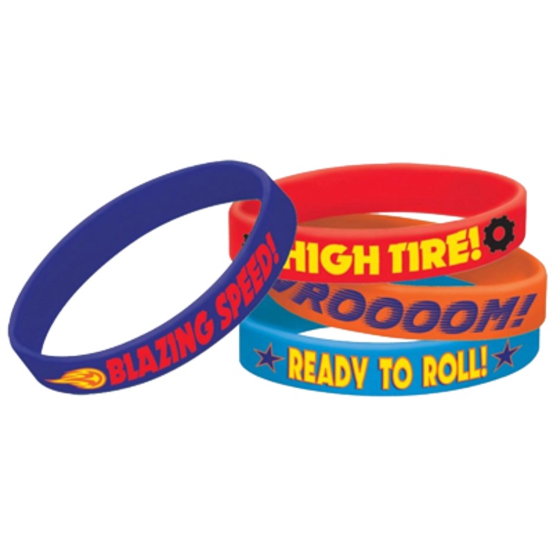 Blaze and the Monster Machines Rubber Bracelets pk 4
