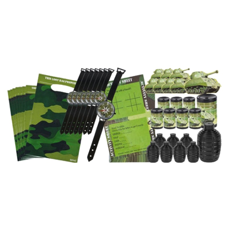 Camouflage Party Favour Pack