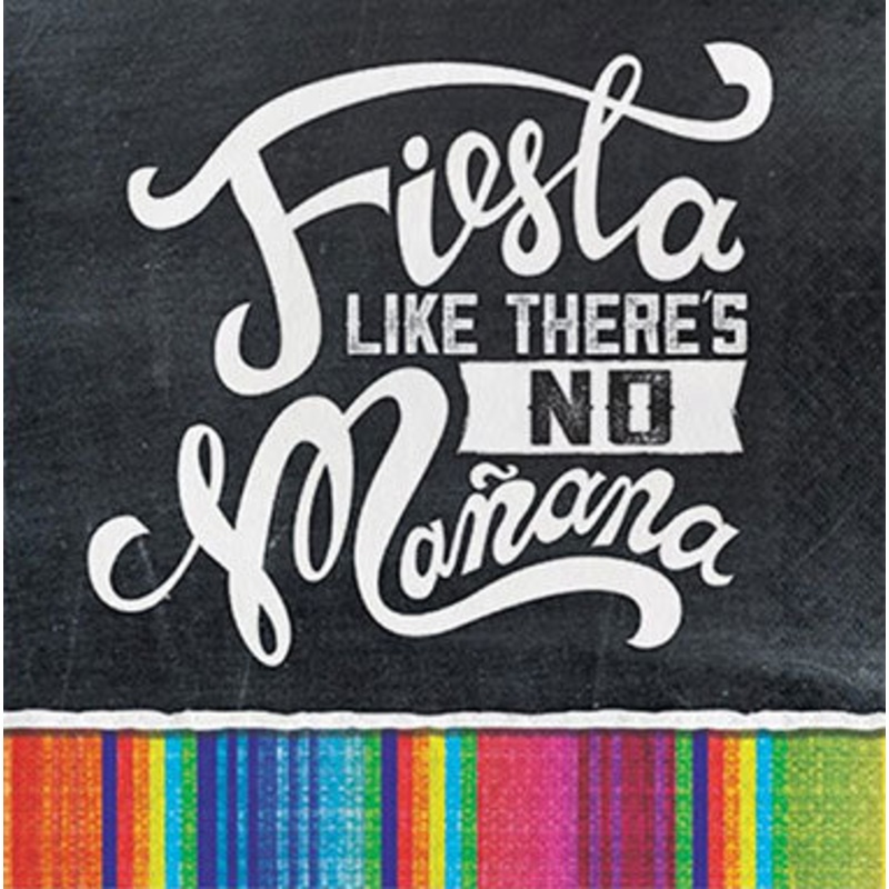 'Fiesta Like there's no Manana' Party Napkins