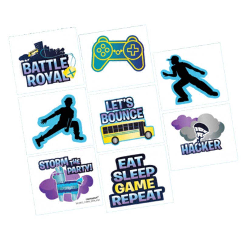 Fortnite Battle Royal Party Tattoos pk8