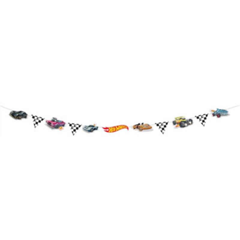 Hot Wheels Ribbon Garland (FSC)