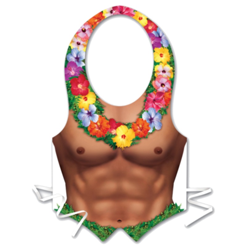 Hula Hunk Plastic Vest