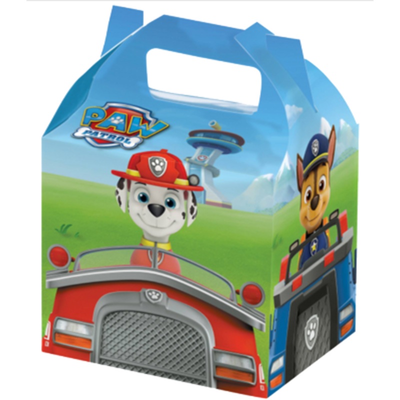 Paw Patrol Card Treat Boxes pk8