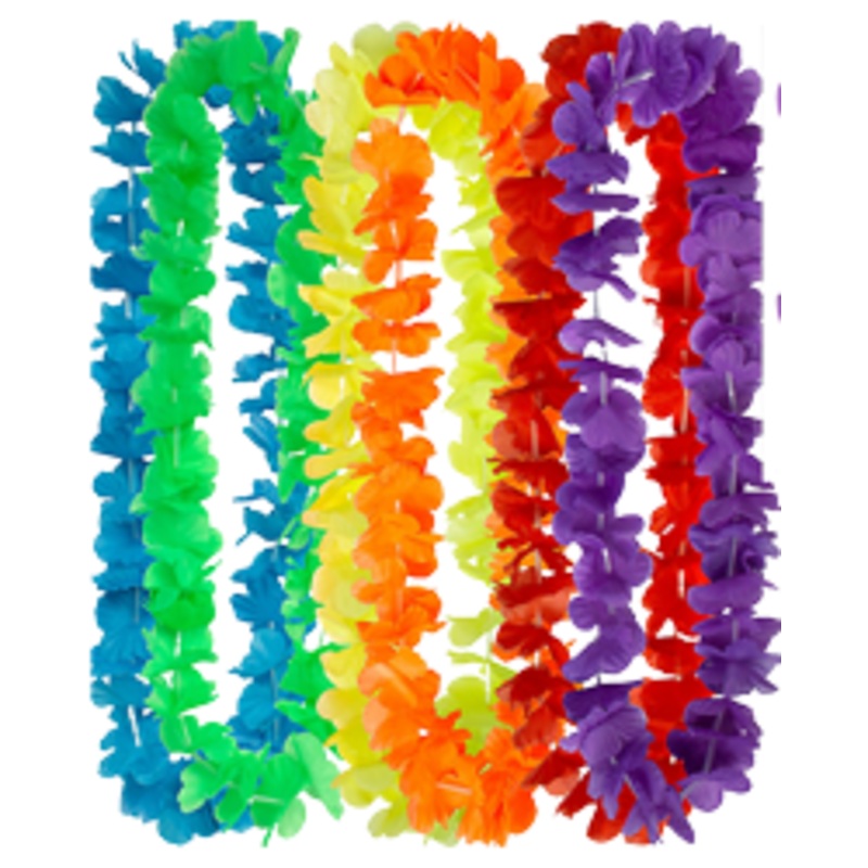 Rainbow Leis 6 pack
