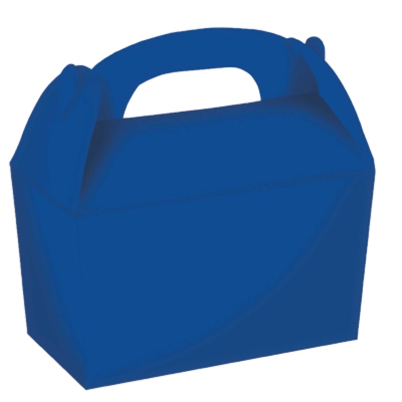Royal Blue Lunch Boxes pk4