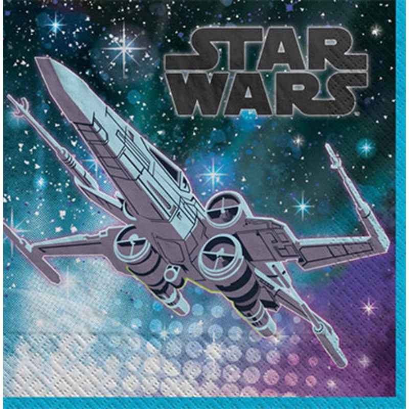 Star Wars Galaxy Party Napkins pk16