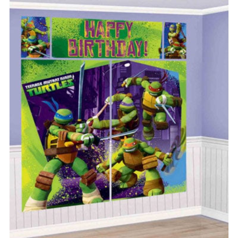 Teenage Mutant Ninja Turtles Scene Setter Wall Decoration