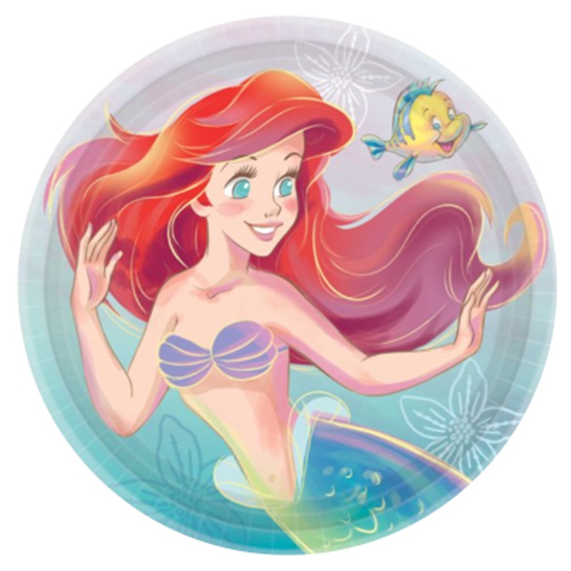 The Little Mermaid Dinner Party Plates