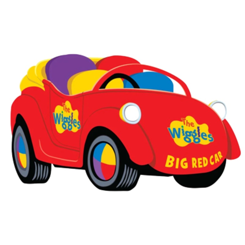 The Wiggles Big Red Car Shaped Party Plates