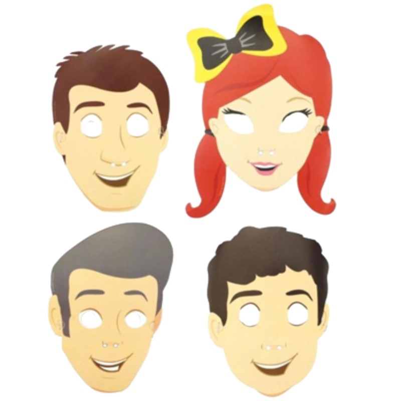 The Wiggles Party Masks