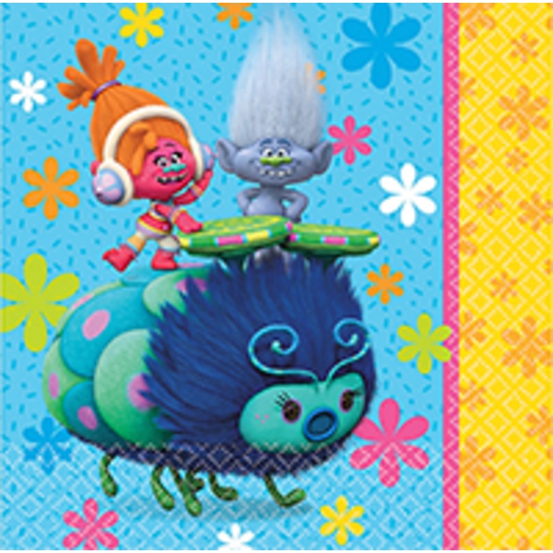 Trolls Party Lunch Napkins