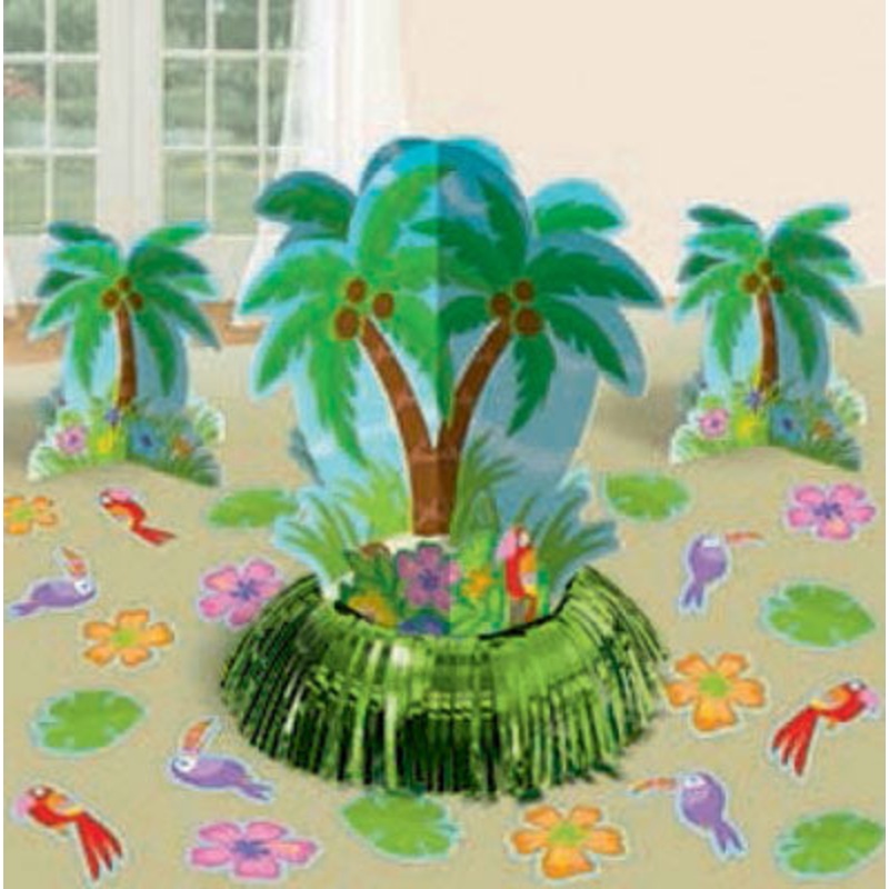 Tropical Palm Tree Table Decorating Kit
