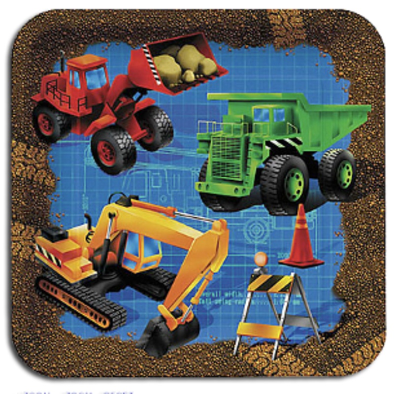 Under Construction Dinner Plates