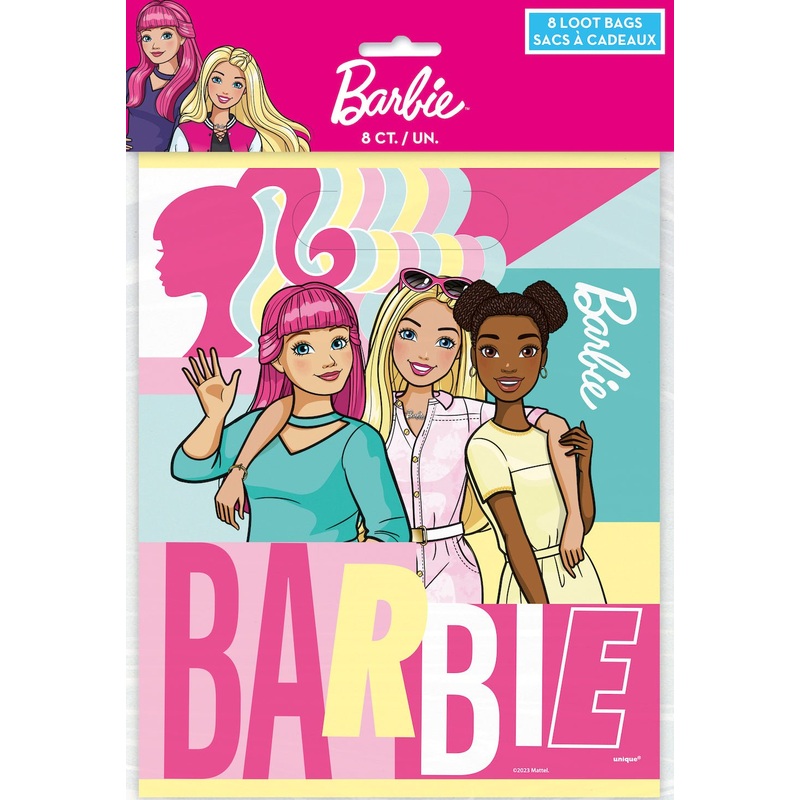 Barbie Party Favor Bags 8ct