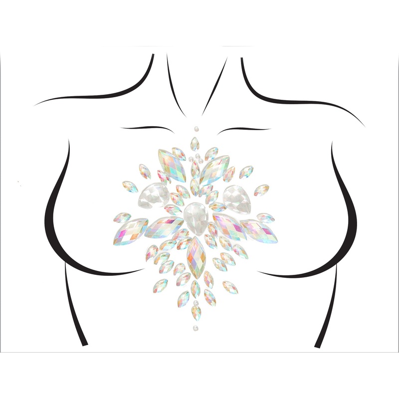 Celestial adhesive body jewels