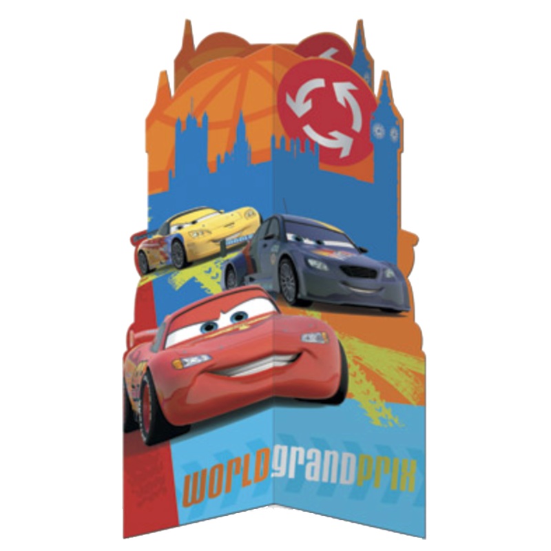 Disney Cars 3D Foil Centrepiece