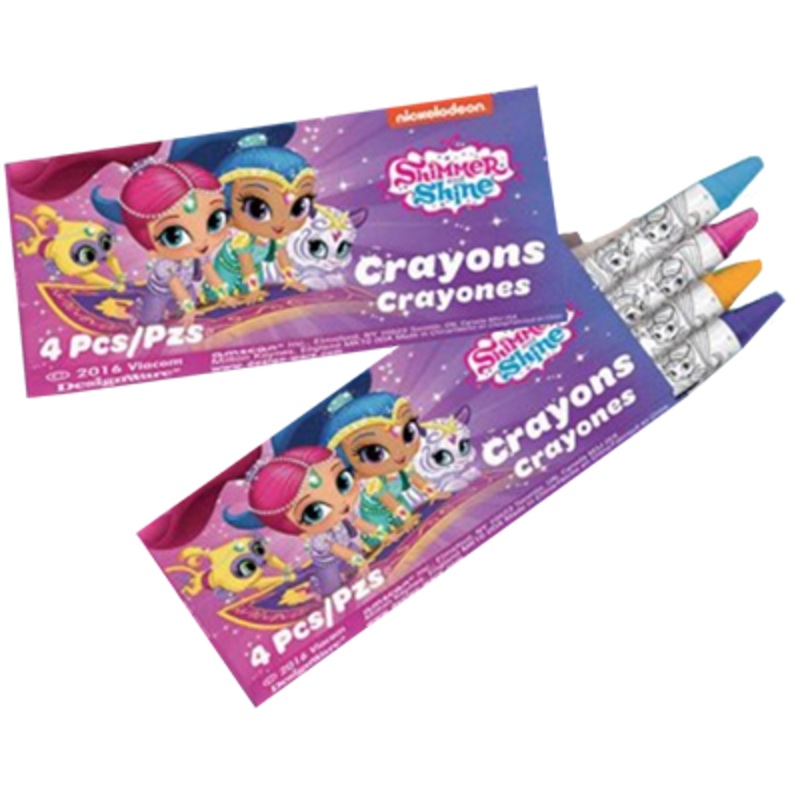 Shimmer and Shine Mini Crayons pk12