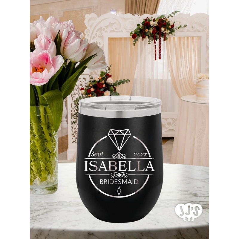 The Isabella Bridal Party Tumbler Favor